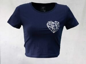 Crop top Diamante