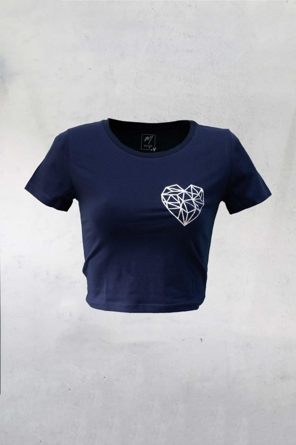 Crop top Diamante