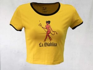 Crop top Diablita