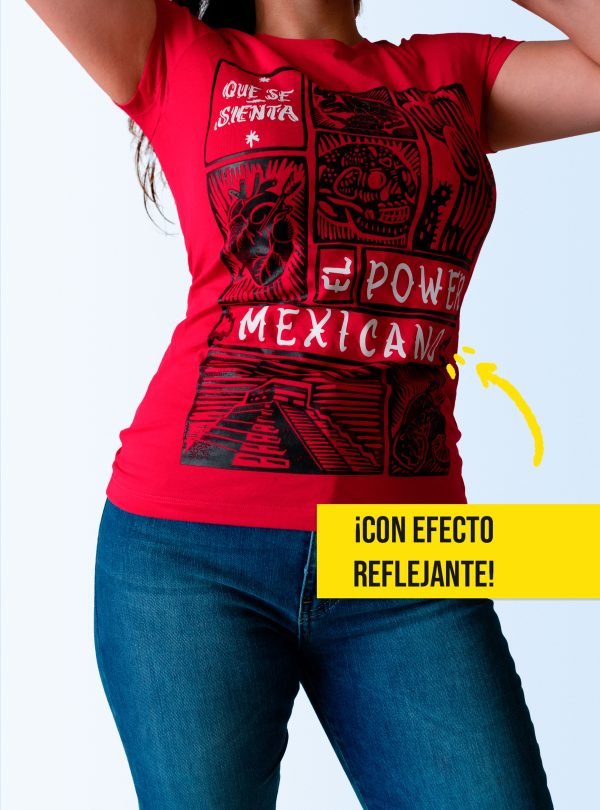 Playera Power Mexicano