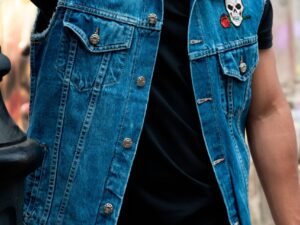 Chaleco Denim Skull