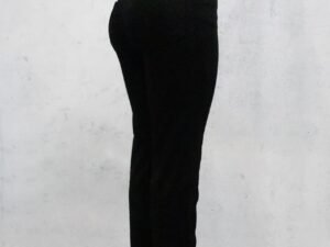 23102 Black Straight Jeans Dama