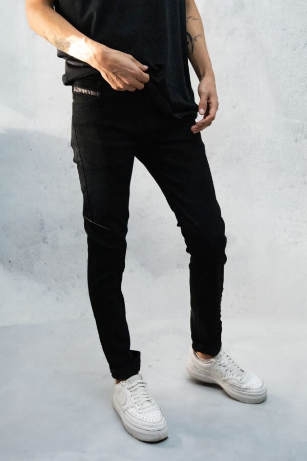 23M03CORPS Black Jeans Skinny - Imagen 4