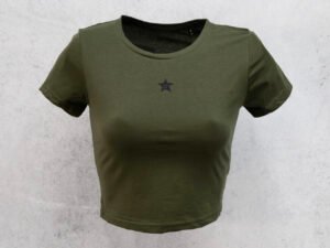 Crop Top Militar