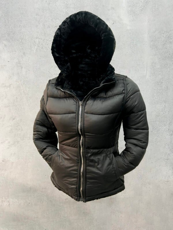 Chamarra Dama Doble Vista Peluche - Imagen 7