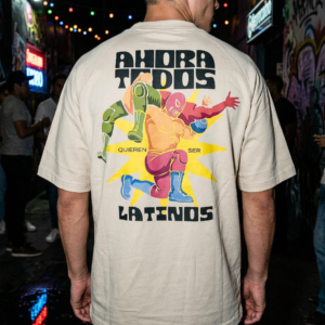 Playera Oversize "Latinos"