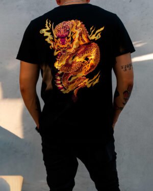 Playera "Dragón" para Hombre